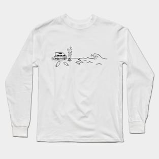 Van Life surf camp Long Sleeve T-Shirt